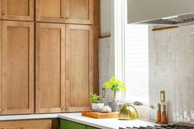 Eclectic kitchen photo in Atlanta