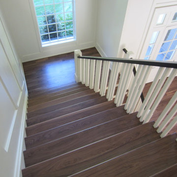 SAGAPONACK: WIDE PLANK WALNUT REFINISH - BONA TRAFFIC HD SATIN
