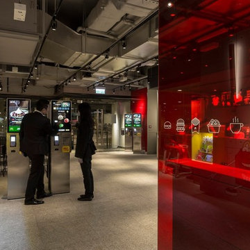 Nội thất cửa hàng McDonald ở HongKong