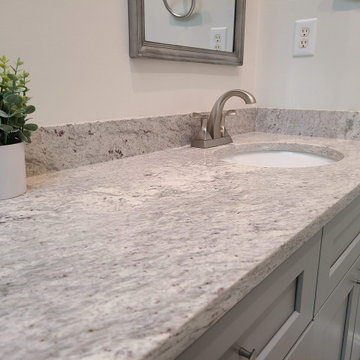Granite Countertop With Subtle Veining and Soft Edge Detail