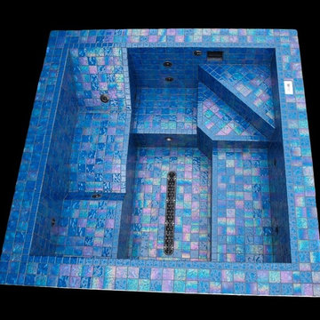 Iridescent Glass Tile