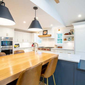 Transitional Sub Zero Wolf Kitchen Remodel & Expansion