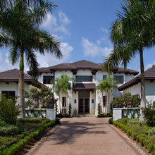 outside