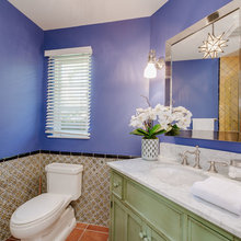 colorful bathrooms