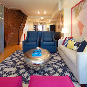 Bohemian Modern Eco-Friendly DC Row House