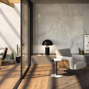 Living Room Tiles, Wood Like Appearance