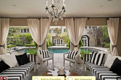 Patio - traditional patio idea in Los Angeles