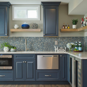 Family-friendly basement remodel