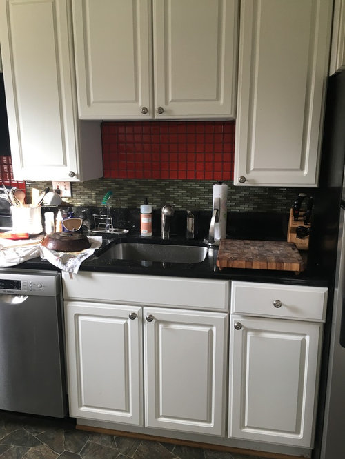 backsplash granite remove existing kitchen low info