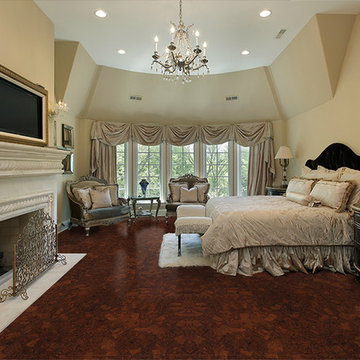Bedroom Flooring Ideas with Cork Flooring
