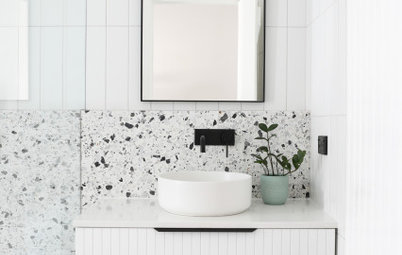 Room of the Week: A Monochrome Bathroom With a Sense of Surprise