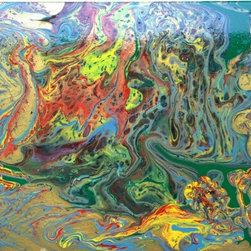 Summer of 2018 Abstract Art Project - Paintings