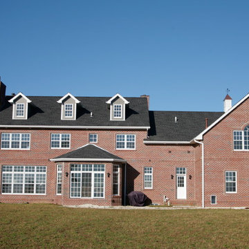 Grand Red Brick Colonial