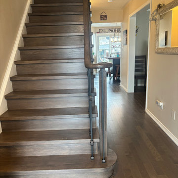 Hardwood stairs compilation