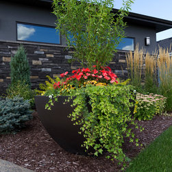 Barkman GFRC Planters - Outdoor Pots And Planters