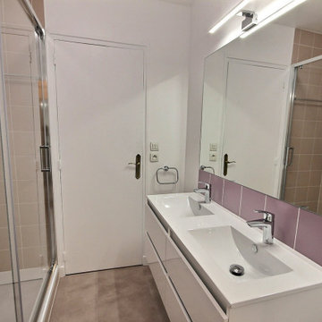 Rénovation complète d'une salle de bain et d'un WC à Saint-Maur-des-Fossés