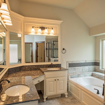 Large Vanity in Master Bathroom