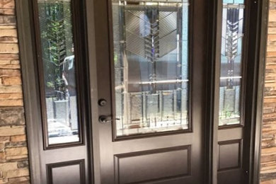 Transitional entryway photo in Atlanta