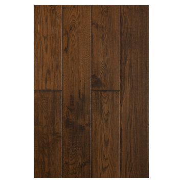 East West Furniture Sango Premier Wood Flooring With Spice Brown SP-5OH04