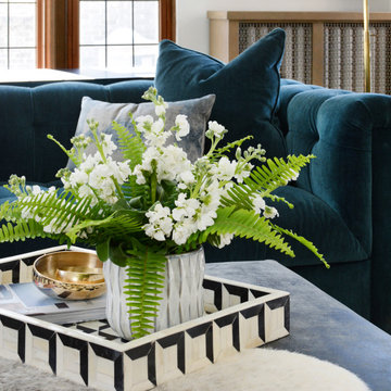 Eastside Tudor Living Room Detail