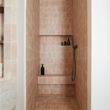 Les salles de bains roses : délicatesse et fantaisie