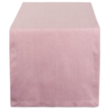 DII Rose Solid Chambray Table Runner