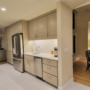 Modern kitchen with lots of storage