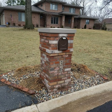 Brick Mailbox in Creve Coeur, Mo