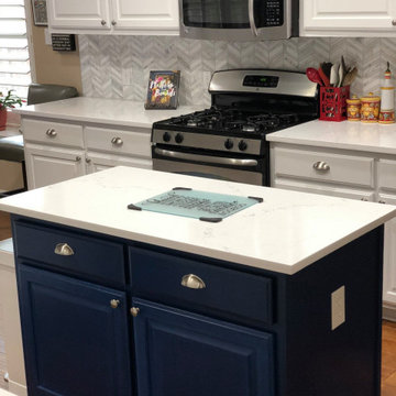 Buda, TX - Misterio Vicostone Quartz - Kitchen & Island