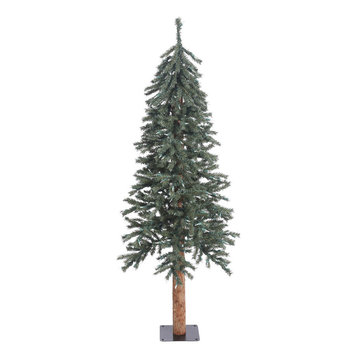 Vickerman Natural Bark Alpine Tree, 475 Tips, 5'x25"