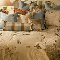 AICO Furniture - Chelsea Luxury Bedding Sets - BCS-KS13-CHELSE-MUS - Bedroom Products