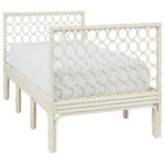 Universal Furniture - Universal Furniture Getaway Coastal Living Seychelles Day Bed - Ideal for a midday snooze or a nap after hitting the beach, the Seychelles Day Bed is the epitome of coastal style. Featuring a layered silhouette with circular textured accents in a distressed white finish.