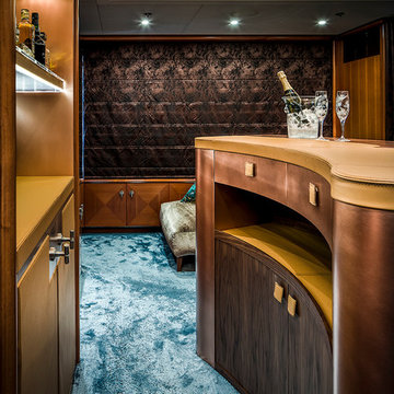 Mega yacht interior