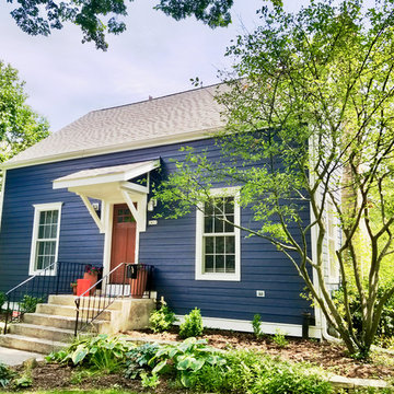 Ranch Exterior Remodel with James Hardie Siding, Evanston, IL