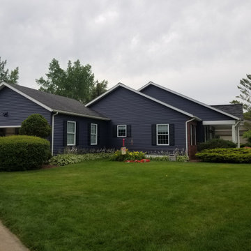 New soffit, fascia and siding in Auburn, MI