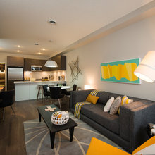 Living room and Dining
