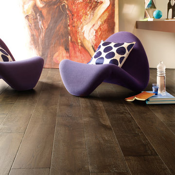 Character-Grade and Aged French Oak Flooring. Sargon