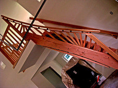 Ladder or regular stairs to loft