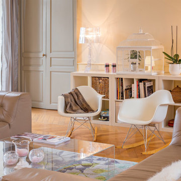 Mélange de styles au salon