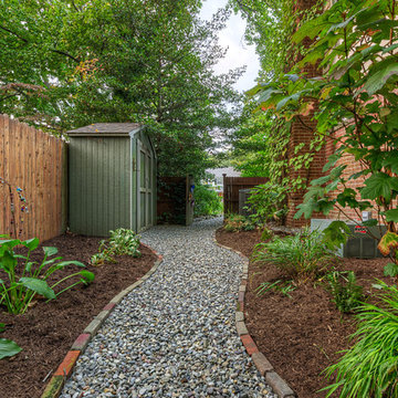 Side Stone Walkway