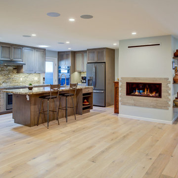 Kitchen & Living - Alameda Addition + Remodel
