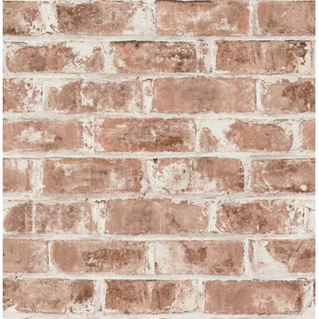 Jomax Red Warehouse Brick Wallpaper Bolt