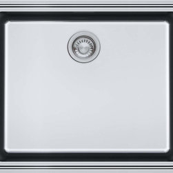 Frames by Franke 1 BOWL SINK WITHOUT DRAINER BOWL WITHOUT TAP LEDGE FSX 210 SS - Produkter