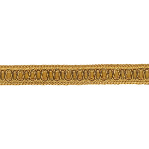 164 Feet DecoPro 50 Meter Value Pack of 1.27cm Basic Trim French Gimp Braid B7 Style# FGS Color: LIGHT GOLD