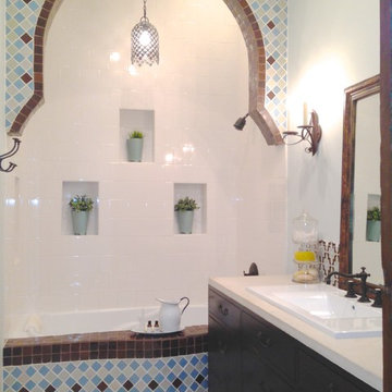 Moroccan Inspired Bathroom