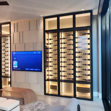 Custom Humidor Display Wall - Palm Beach Gardens, FL