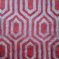 A-006 RUST GREY - Rugs