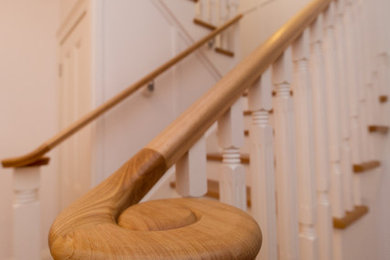 This is an example of a traditional staircase in Sydney.