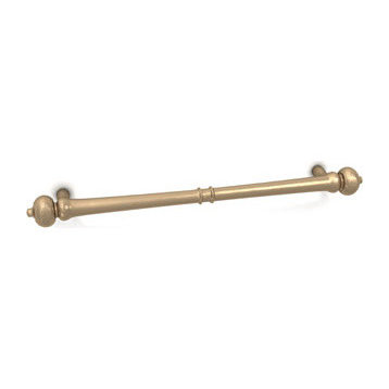 Pull 9" cc, Antique Traditional Bronze and Stainless Steel Medium Bar Pull