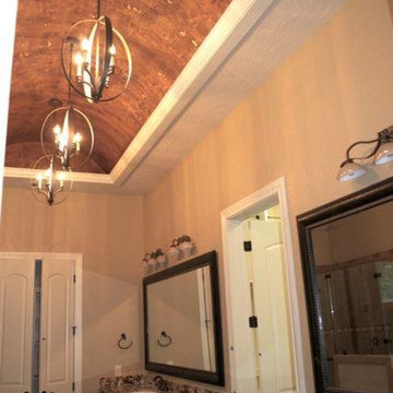 Master Bath Barrel Ceiling